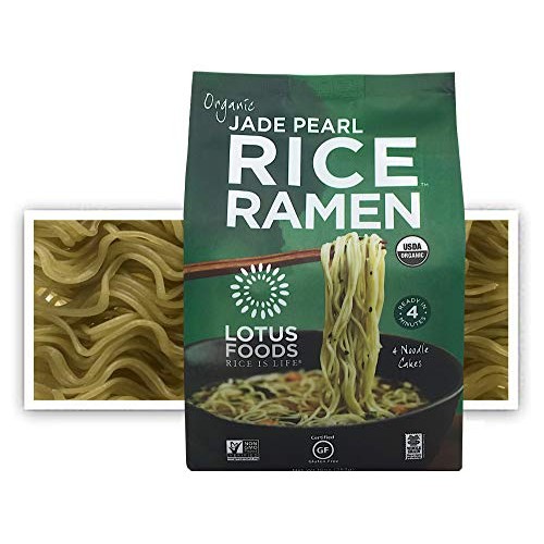 Lotus Foods Organic Quick-Cook Jade Pearl Rice Ramen Noodles, 10