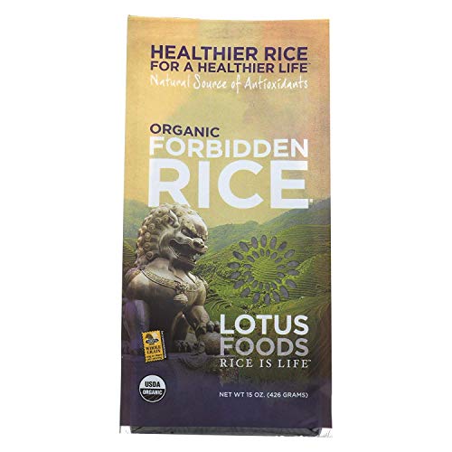 Lotus Foods Rice - Forbidden, 15-Ounce Pack Of 6