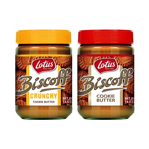 Biscoff Cookie Butter Spread Creamy + Crunchy Combo Pack