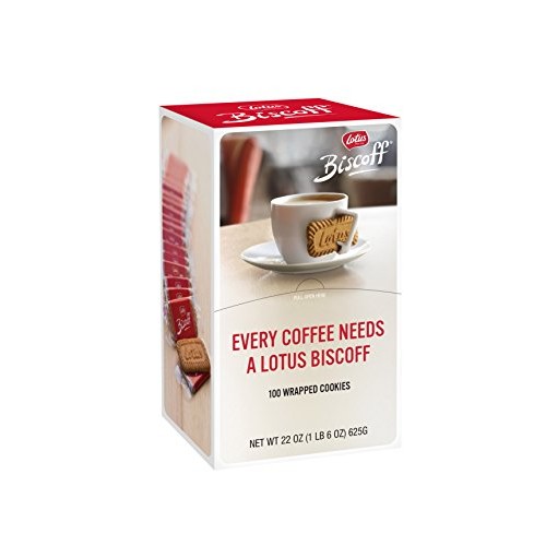 Lotus Biscoff - European Biscuit Cookies - 0.2 Ounce 100 Count