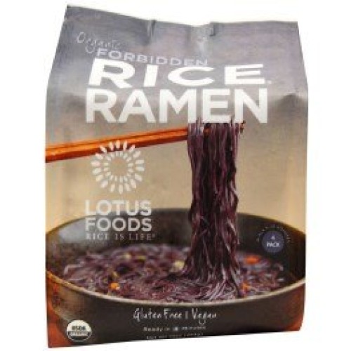 Lotus Foods Organic Forbidden Rice Ramen, 10 Ounces Contains 4