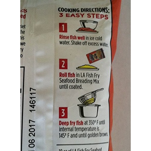All Natural 10 Oz. Louisiana Fish Fry All Natural . No Msg , N