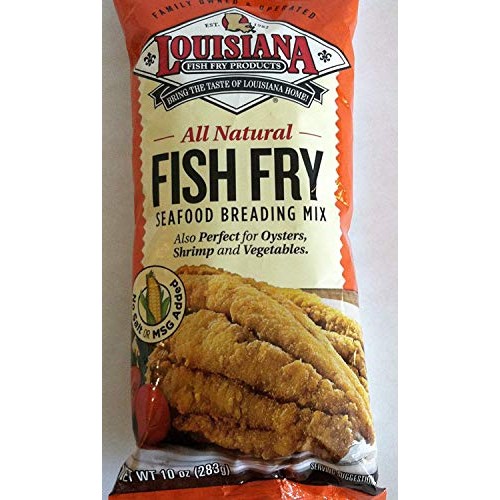 All Natural 10 Oz. Louisiana Fish Fry All Natural . No Msg , N
