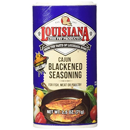 Louisiana Cajun Blackened Seasoning 2.5 Oz Shakers 2 Pack