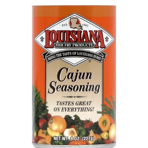 Louisiana Fish Fry Cajun Seasoning 8 Oz 2 Pack