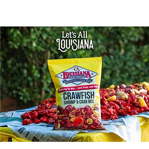 Louisiana Fish Fry, Crawfish, Crab &Amp; Shrimp Boil, 4.5 Lb Pack O