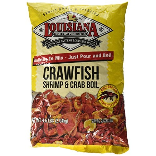 Louisiana Fish Fry Products Crawfish, Shrimp And Crab Boil Seaso