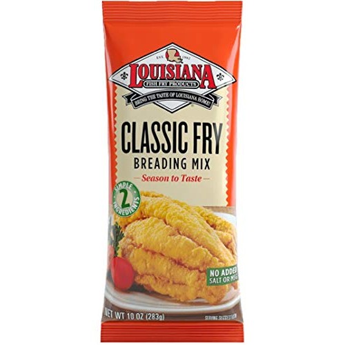 Louisiana Fish Fry Products Unseasoned Classic Fry Seafood Bread