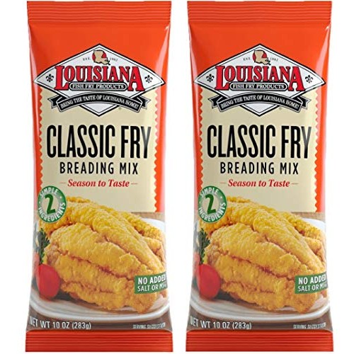Louisiana Fish Fry Products Unseasoned Classic Fry Seafood Bread