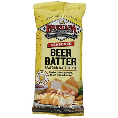 Louisiana Seasoned Beer Batter Mix 8.5 Oz - 2 Pack