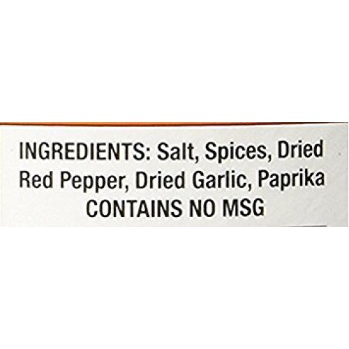 Louisiana Cajun Seasoning, 8 Oz, Pack Of 4