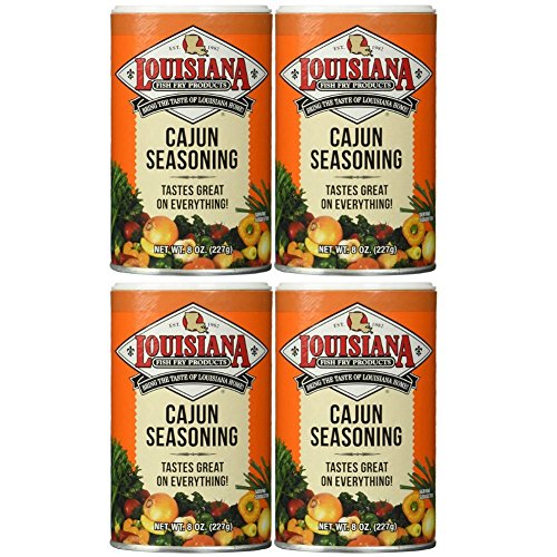 Louisiana Cajun Seasoning, 8 Oz, Pack Of 4