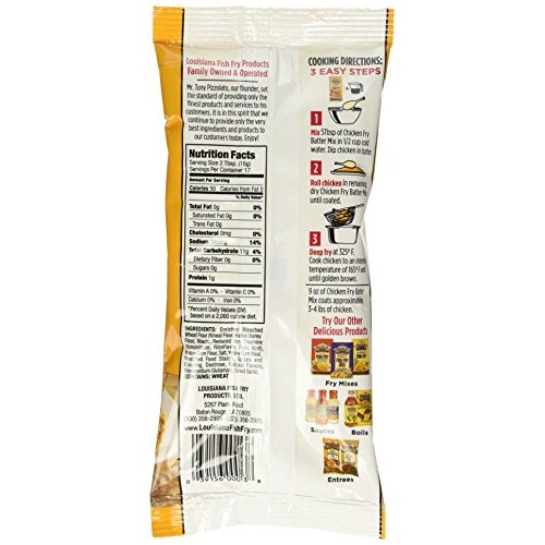 Louisiana Fish Fry Company, Seasoned Crispy Chicken Fry - 9 Ounces