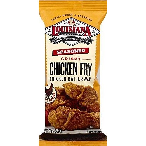 Louisiana Fish Fry Company, Seasoned Crispy Chicken Fry - 9 Ounces