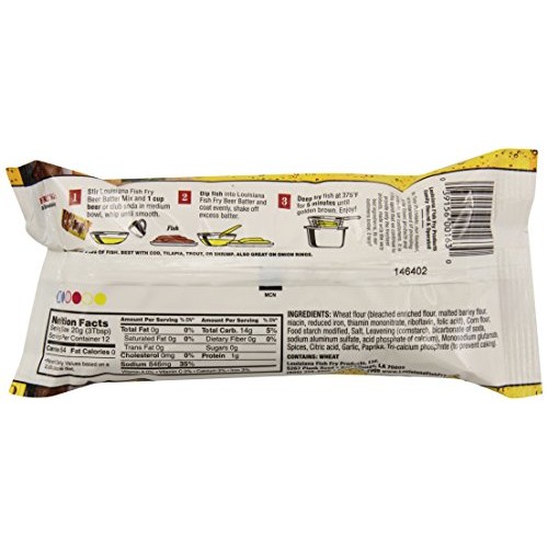 Louisiana Fish Fry Beer Batter, 8.5 Ounce