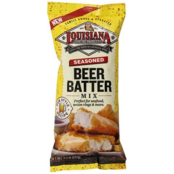 Louisiana Fish Fry Beer Batter, 8.5 Ounce