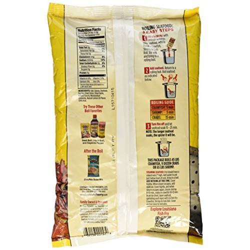 Louisiana Fish Fry Crawfish, Shrimp &Amp; Crab Boil Seasoning 4.5 P