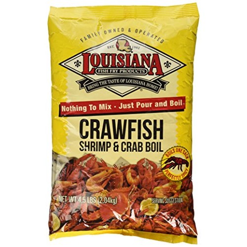 Louisiana Fish Fry Crawfish, Shrimp &Amp; Crab Boil Seasoning 4.5 P