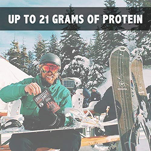 Louisville Vegan Jerky - 5 Flavor Mega Variety 10-Pack, 21 Grams