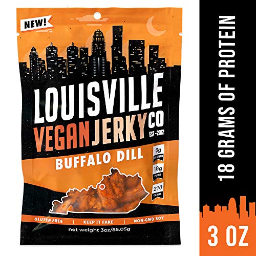 Louisville Vegan Jerky - Buffalo Dill, Vegetarian &Amp; Vegan-Friend