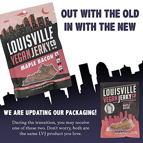 Louisville Vegan Jerky - Maple Bacon, Vegetarian And Vegan Frien