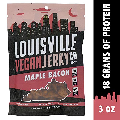 Louisville Vegan Jerky - Maple Bacon, Vegetarian And Vegan Frien