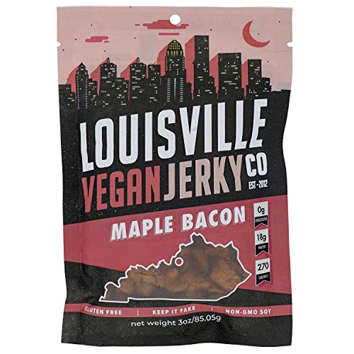 Louisville Vegan Jerky - Maple Bacon, Vegetarian And Vegan Frien