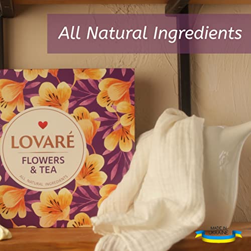 Tea Collection Set By Lovare Made In Ukraine - Herbal, Black And