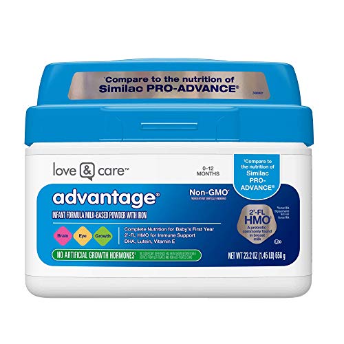 Love &Amp; Care Advantage Non-Gmo* Infant Formula Milk-Based Powder