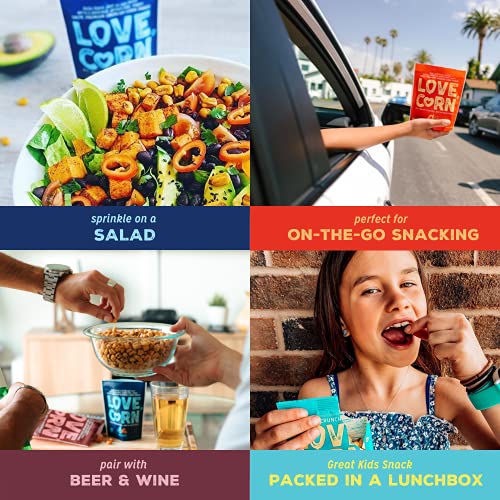 Love Corn Crunchy Corn Variety Pack 0.7Oz X 24 Bags