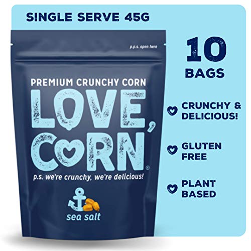 Love Corn: Sea Salt | Roasted Crunchy Corn - Gluten-Free - Plant