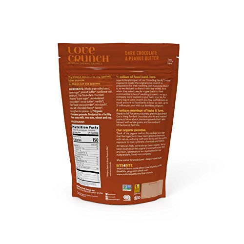 Natures Path Organic Love Crunch Premium Granola, Dark Chocolat