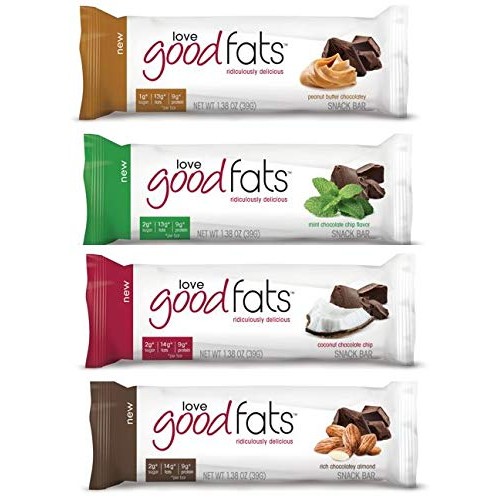 Love Good Fats Bars Keto Snacks For Keto Diet, Low Carb Snacks