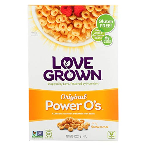 Love Grown Cereal Power Os Original 8 Ounce Pack Of 6