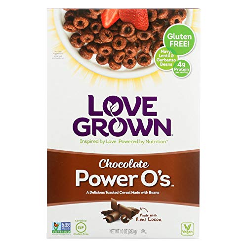 Love Grown Foods Cereal - Power Os - Chocolate - 10 Oz - Case Of 6