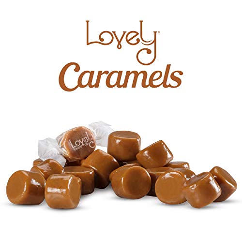 Soft And Chewy Caramels - Lovely Co. 6 Oz. Bag - Old Fashioned S