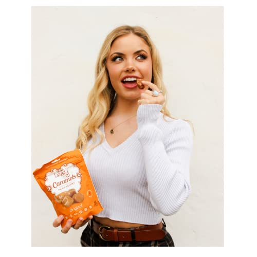 Soft And Chewy Caramels - Lovely Co. 6 Oz. Bag - Old Fashioned S