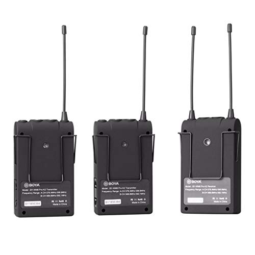 Boya By-Wm8 Pro-K2 Uhf Wireless Microphone Audio Recorder For Ca