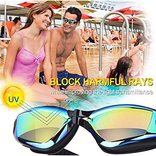 Lovewe Swim Goggles, Swimming Goggles No Leaking Anti Fog Uv Pro