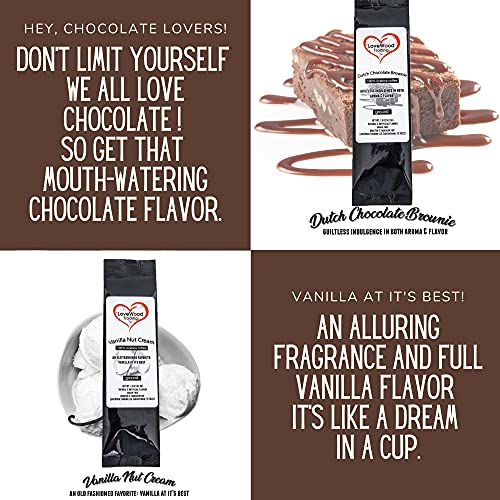 Ground Coffee Gourmet Collection Bundle - 6 Aromatic Bag Sampler...