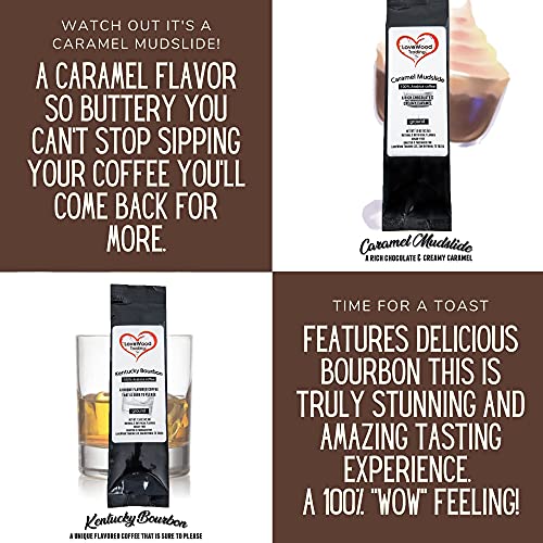 Ground Coffee Gourmet Collection Bundle - 6 Aromatic Bag Sampler...