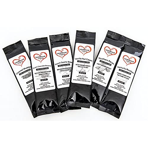 Ground Coffee Gourmet Collection Bundle - 6 Aromatic Bag Sampler...