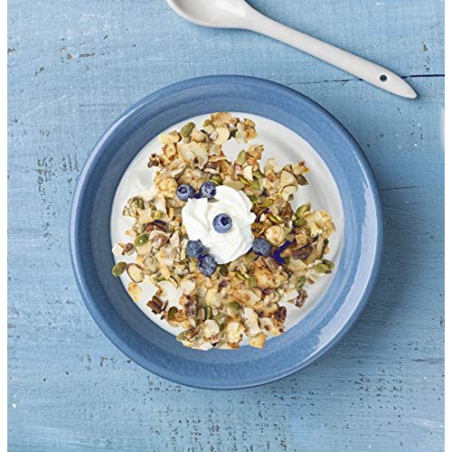 Low Karb - Keto Vanilla Blueberry Nut Granola Healthy Breakfast