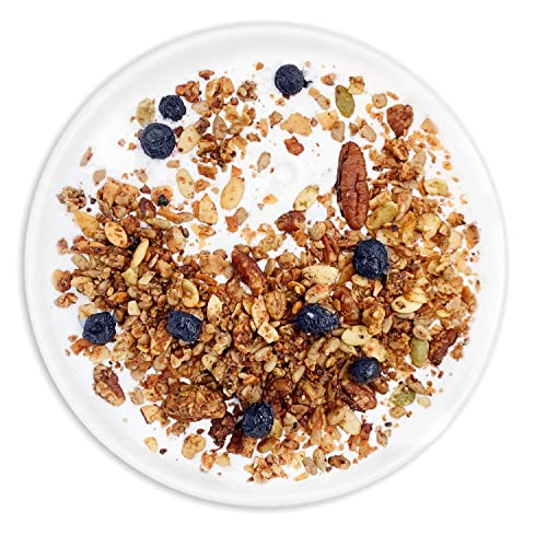 Low Karb NuTrail, Keto Blueberry Nut Granola Healthy Breakfast C...