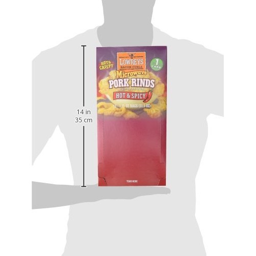 Lowreys Bacon Curls Microwave Pork Rinds Chicharrones, Origin