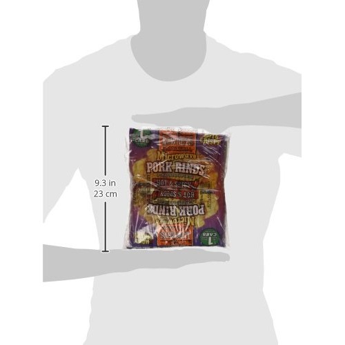 Lowreys Bacon Curls, Microwave Pork Rinds, Hot & Spicy, 1.75-oz...