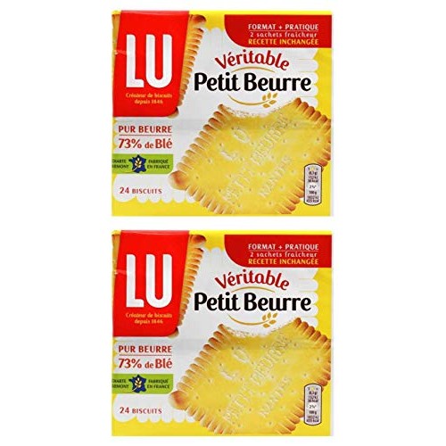 From France Lu Petit Beurre Biscuits 7 Oz Pack Of 2