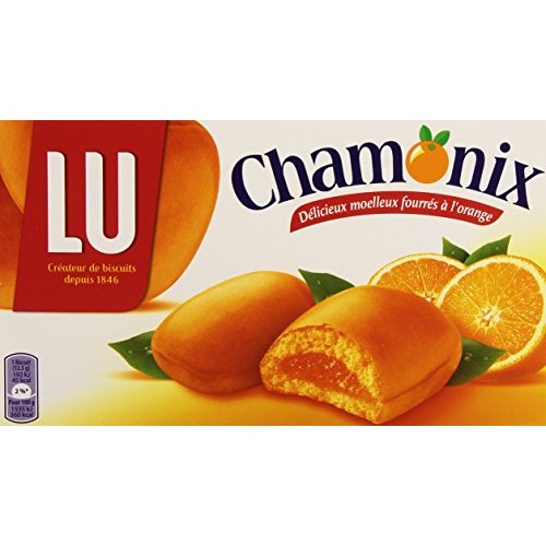 Lu - Chamonix Orange - French Cookies Orange Filled - 20 Cookies