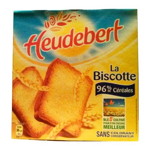 Lu - Biscottes Heudebert French Rusks From France 10.6Oz