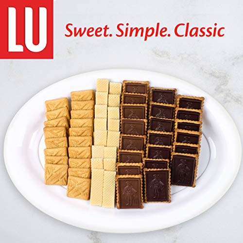 Lu Petit Ecolier European Milk Chocolate Biscuit Cookies, 5.3 Oz
